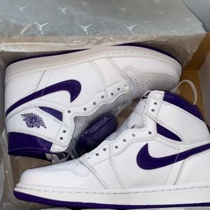 Womens Nike Air Jordan 1 High OG ‘Court Purple’